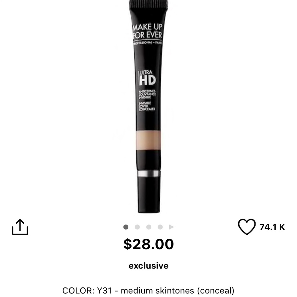 Makeup Forever Ultra Hd Concealer
